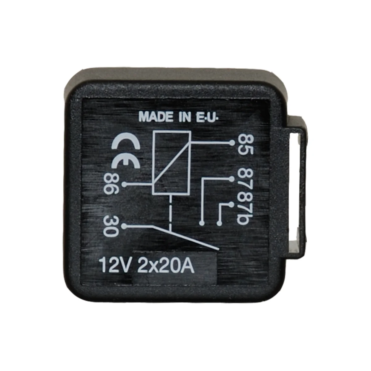Minirele 5 nastaa, 24V-20A, N/O