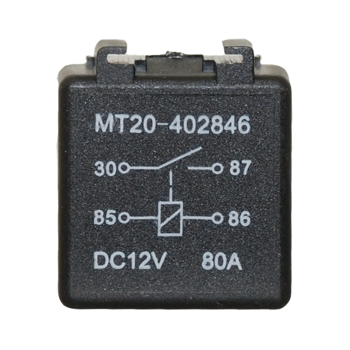 Minirele HD 12V-80A, 4 holkkia