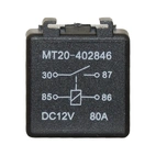 Minirele HD 12V-80A, 4 holkkia