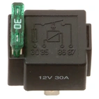 Minirele 12V-30A, with sulake