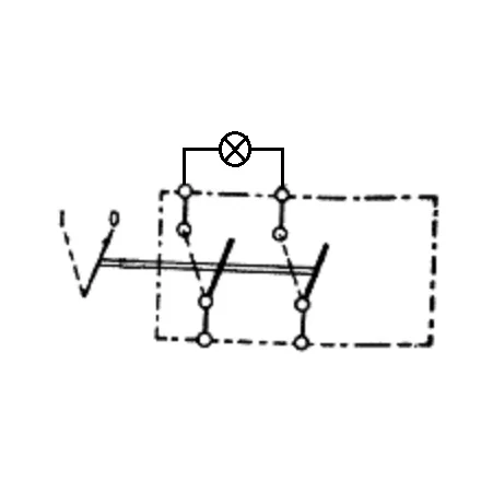 Painekytkin/punainen 12V/15A Päällä/Pohjassa