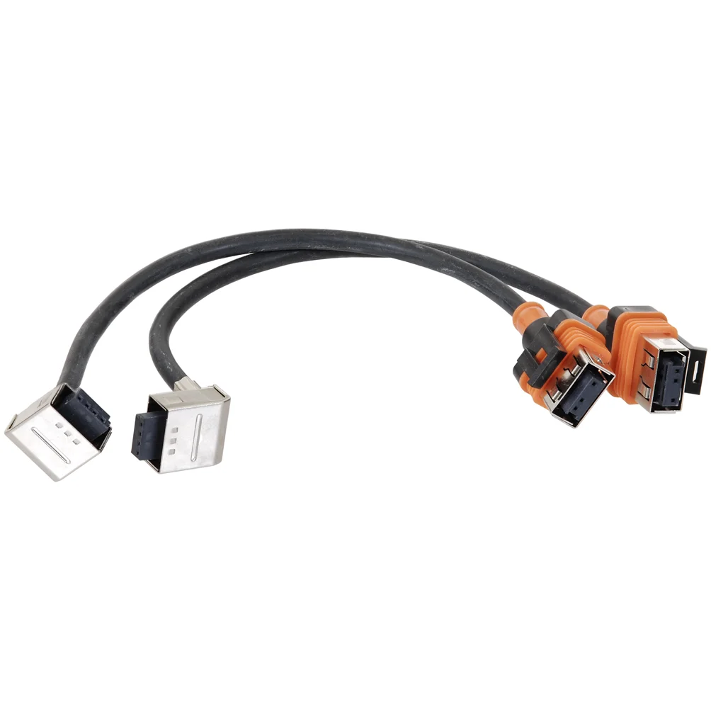 DS1, Virransyöttökaapelin pistoke 25cm.