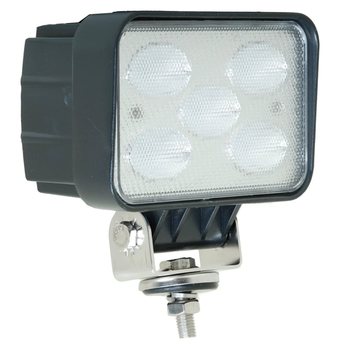 LED työvalaisin, lämpölampun kanssa