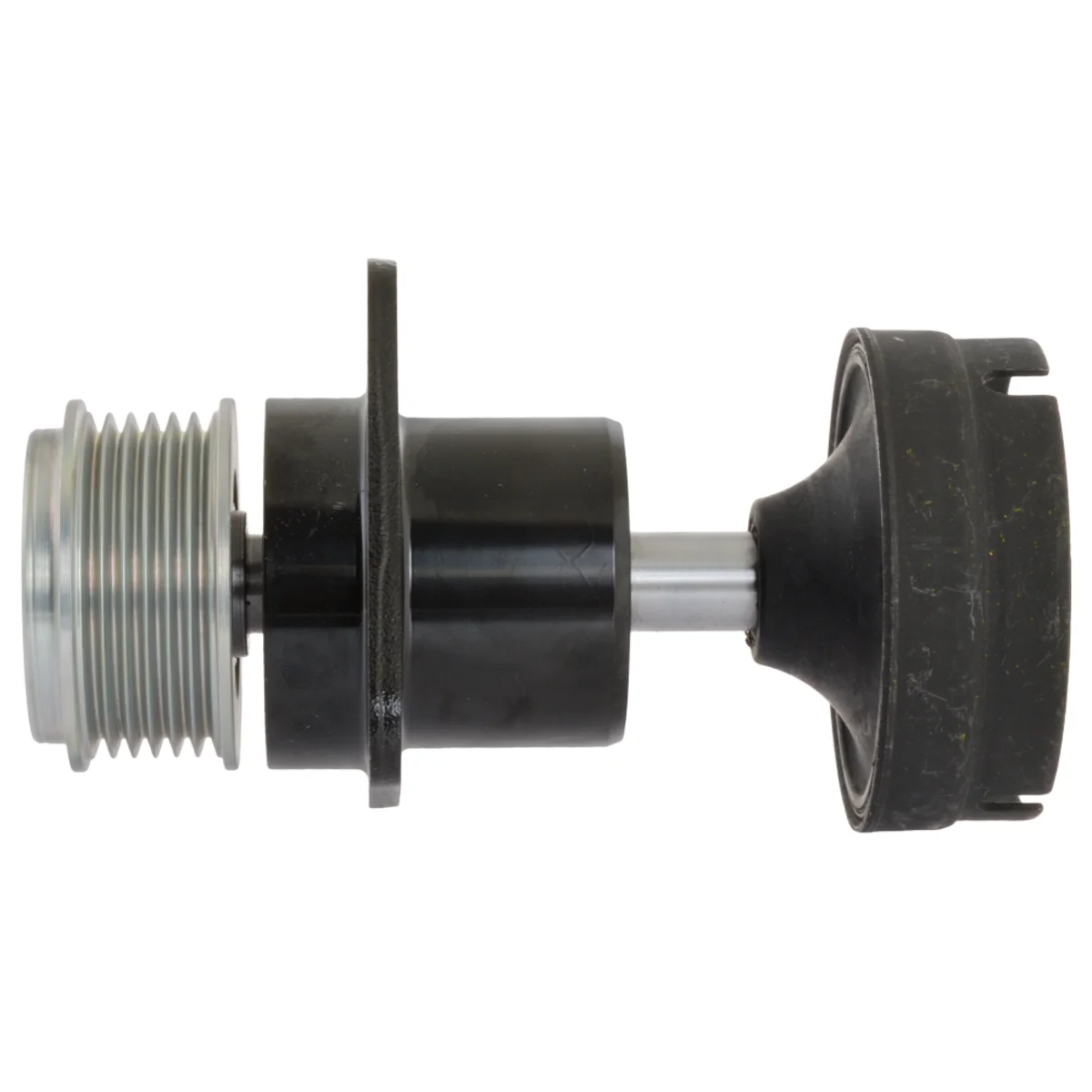 Pyörintäkehäyn liittyvä hihna akselilla täydellinen.