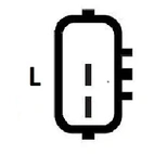 Kia Laturi 12V-110A, 7rengas