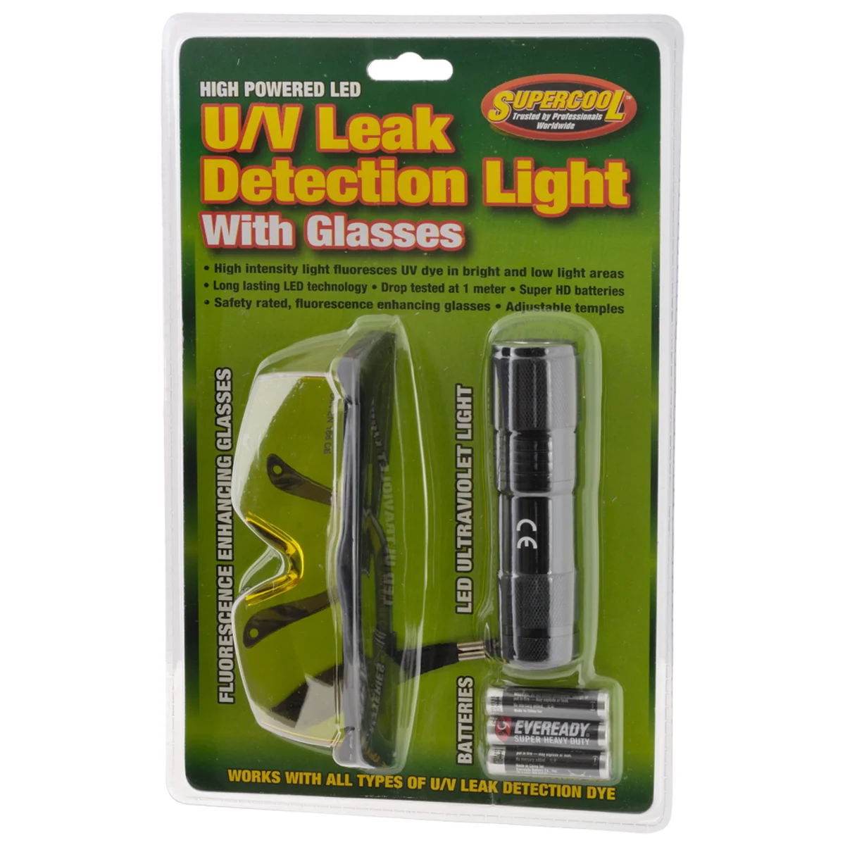 Ilmastotyökalut, silmälasit/lamppu